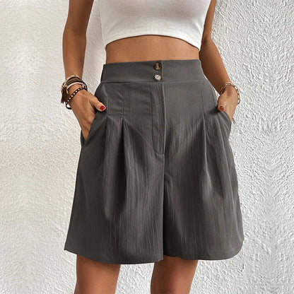 LD | Comfort Korte Broek met Hoge Taille