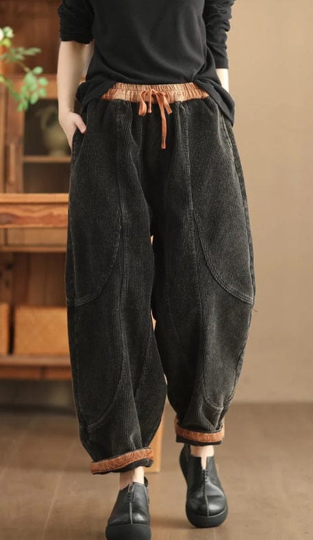 LD | Damesmode corduroy broek