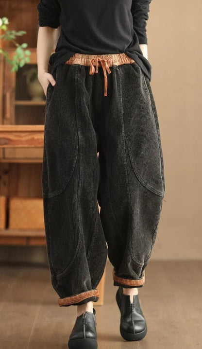 LD | Damesmode corduroy broek